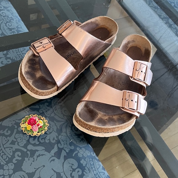 Birkenstock Metallic Sandals - Picture 10 of 14